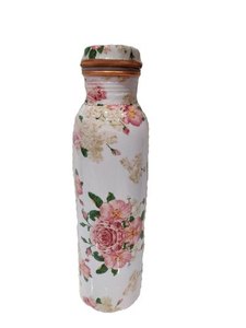 Bouteille d'eau en cuivre OSNICA, écologique, style américain, récipient en cuivre pur ayurvédique, buvez plus d'eau, réduisez la consommation de sucre, profitez-en - Product Image 4