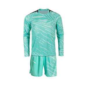 Ensembles de maillots de gardien de but de football pour hommes, respirants, imprimés, été, manches longues, haut de sport pour l'entraînement au football, vente en gros - Product Image 5