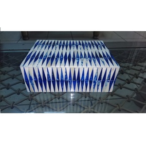 Servilletero de resina de madera de alta calidad lujoso tamaño personalizado para mesa u oficina hecho a mano para hospitales - Product Image 5