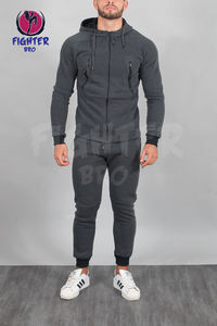 Trajes de chándal de nailon personalizados para hombre con capucha con cremallera Ropa de jogging con estampado informal de verano para correr Chándal de nailon personalizado - Product Image 6