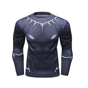 Hommes à la mode Rash Guard Shorts Set Deux pièces Maillots de bain athlétiques à séchage rapide pour le surf et l'entraînement en salle de sport - Product Image 4
