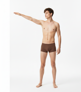 Rustic Flow Brown <b>Men</b> Cotton Briefs Soft Stretch Breathable Fabric Balanced for Everyday Comfort - Product Image 4