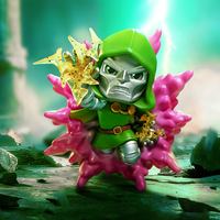 Figura de Acción de la Serie POP MART Marvel Across the Infinite, Juguete Coleccionable de Vinilo Artístico para Coleccionistas de Anime y Dibujos Animados