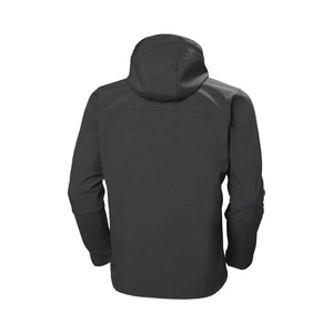 Chaqueta Softshell con Capucha para Hombre, Invierno, Impermeable, Cortavientos, Mangas Largas, Fabricante OEM Personalizado - Product Image 4