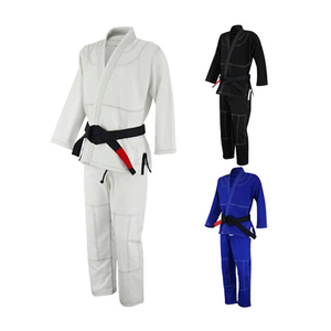 Uniforme de entrenamiento de karate para unisex y jóvenes, disponible al por mayor, tallas grandes y uniformes de karate de color sólido. - Product Image 4