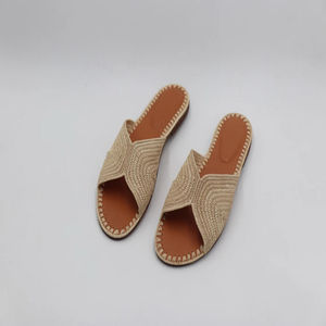 Sandalias y Zapatillas de Rafia Hechas a Mano en Marruecos, Económicas y Ecológicas, Calzado Tejido para Hombre y Mujer, Venta al Por Mayor Directa de Fábrica - Product Image 1
