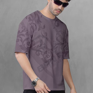 Fabricant de t-shirts streetwear T-shirts surdimensionnés en coton uni vierge de qualité supérieure T-shirts pour hommes - Product Image 4