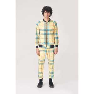 Survêtement pour Homme avec Motif à Carreaux Vibrants Tailles SMLXL2XL - Product Image 1