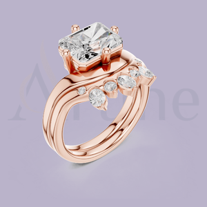 Anillo Solitario 14K para Niñas Diseño Clásico - Product Image 1