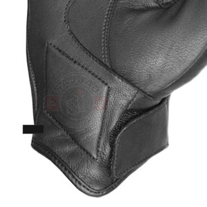 หนังแท้ผู้ชายถุงมือมอเตอร์ไซด์ทำในวัสดุที่ดีขี่ถุงมือแข่งรถถุงมือรถจักรยานยนต์ - Product Image 4