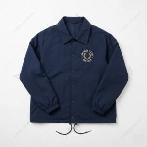 เสื้อแจ็คเก็ตโค้ชสโมสรกีฬาแบบสั่งทำพิเศษ พร้อมปักโลโก้ ทรงยูนิเซ็กซ์ ผลิตจากโพลีเอสเตอร์น้ำหนักเบา - Product Image 1