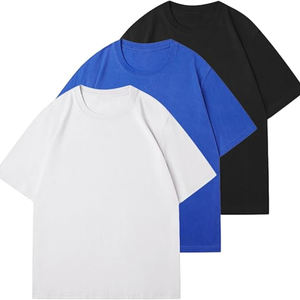 เสื้อยืดผ้าฝ้าย100% โอเวอร์ไซส์สำหรับผู้ชายพิมพ์ลายแบบกำหนดเองเสื้อยืดพิมพ์ลายเฮฟวี่เวท - Product Image 1