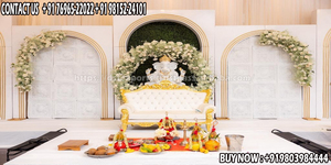 Decoración de Escenario para Recepción de Bodas en Calgary, Decoración de Escenario para Ceremonia de Bodas Más Vendida, Decoración de Escenario para Bodas de Calidad Superior para Exportación a Estados Unidos y Reino Unido - Product Image 5