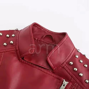Made In High Quality Material Breathable Quick Dry <b>Women</b> Leather <b>Jacket</b> Best Selling Leather Winter <b>Jacket</b> For <b>Women</b> - Product Image 3