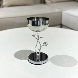 Quemador de incienso de plata hecho a mano, decoración escultural Floral para la temporada de primavera para la decoración del hogar, venta al por mayor, novedad - Product Image 2