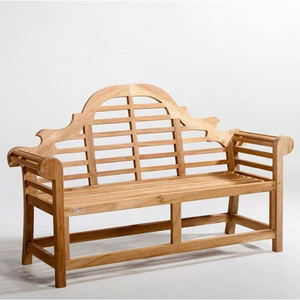 Teak Patio <b>Bench</b> Garden Solid <b>Wood</b> Single Seater - Product Image 1