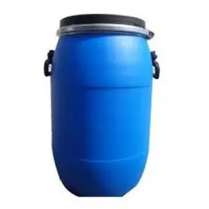 Barel plastik, Drum 200 liter HDPE terbuka atas Drum plastik biru