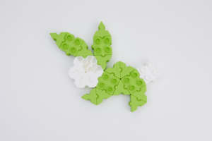 Ensemble de blocs de construction Morphun Bright, thème de la nature, animaux verts clairs, jouet éducatif de construction STEM, activité amusante, plastique - Product Image 2