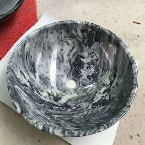 อ่างล้างหน้าพลอยหินโมรากึ่งมีค่าอ่างล้างหน้าอ่างล้างจานห้องครัวอ่างล้างหน้าเรซิ่นห้องศิลปะแจกันไม้กล่องบรรจุ - Product Image 4