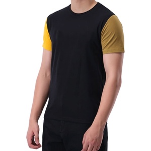 T-shirt léger pour homme, personnalisable, vierge, en matériaux de haute qualité, avec logo sérigraphié, pour vêtements décontractés d'extérieur, vente en gros à faible MOQ - Product Image 3