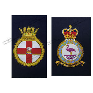 Generals Regimental Blazer <b>Badge</b> HAND EMBROIDERED BULLION WIRE PATCHES Ceremonial <b>Badges</b> - Product Image 4