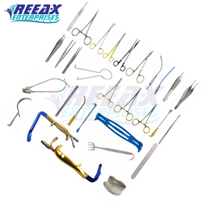 Juego de instrumentos de cirugía plástica de buena calidad de 12 instrumentos quirúrgicos de blefaroplastia de REEAX ENTERPRISES - Product Image 4
