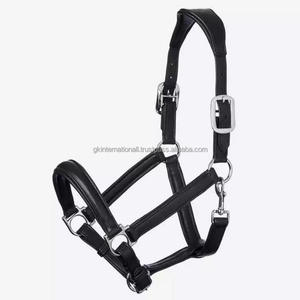 Collar de piel auténtica para montar a caballo, accesorio para montar a caballo ecuestre, Anatomic, cuello de cabeza de cuello halter en negro o marrón Havan, directo de fábrica - Product Image 1