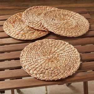 Handwoven Water Hyacinth <b>Placemat</b> Natural Material Table Pad for Home Decor Dining Experience Vietnam Origin - Product Image 5