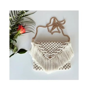 Superior Quality Designer <strong>Jute</strong> Canvas Pouch Bags With Chain Handle Custom Size Shape Handmade <strong>Sacks</strong> Daily Use For Women - Product Image 1