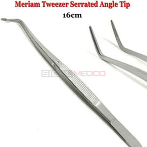 คีมผ่าตัดและแหนบสแตนเลสคุณภาพสูง (Meriam) - ได้รับการรับรองมาตรฐาน CE รับประกัน 3 ปี ขนาด 16 ซม. เครื่องมือทันตกรรม - Product Image 6