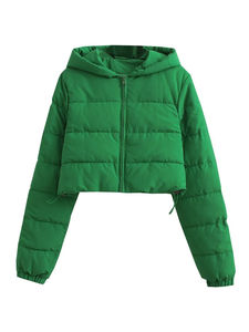 Fournisseur OEM Doudounes légères décontractées pour femmes Crop Top Doudounes pour femmes Utilisation quotidienne Doudounes confortables - Product Image 5