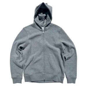 Sweats à capuche à fermeture éclair respirants pour hommes de taille personnalisée/Vente en gros Nouveau style Sweats à capuche à fermeture éclair légers à séchage rapide pour hommes OEM1 - Product Image 1