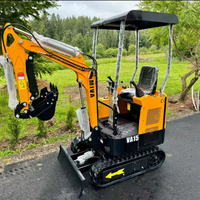 LIVRAISON GRATUITE MIVA VA15C MINI-EXCAVATRICE 15 CV, godet de terrassement de 14 pouces, commande pilote, entièrement cabine, homologuée EPA CE, hydraulique auxiliaire