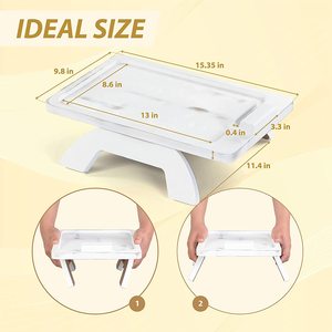 Xperience-bandeja de sofá de madera diseñada para almacenamiento de reposabrazos y conveniencia de aperitivos, envío rápido - Product Image 3