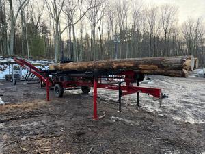 เครื่องจักรแปรรูปฟืน Timberwolf Pro-MP XL 40 ตัน สำหรับงานพาณิชย์ จัดส่งฟรี - รองรับท่อนไม้ขนาด 24 นิ้ว, เครื่องยนต์ดีเซล 56 แรงม้า, แท่นวางไม้ขนาด 16 ฟุต - Product Image 6