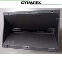 Diffuseur sonore 2*1 pouce (286*190*250mm) pour haut-parleur, guide d'ondes pour tweeter