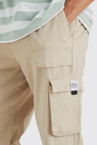 กางเกงคาร์โก้ผู้ชายซักได้หลายกระเป๋าใส่สบายระบายอากาศได้ดี - Product Image 3