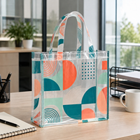Sacs fourre-tout en PVC transparent personnalisés pour les événements, la vente au détail et les cadeaux de marque