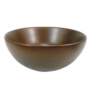 Bol en bois fait à la main pour servir des salades et des collations Bol décoratif pour la vaisselle - Product Image 3