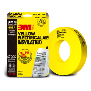 3M สำหรับสก๊อตช์ # เทปพันสายไฟสีเหลือง 35 เส้น - Product Image 2