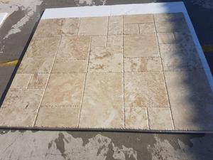 Muestras pequeñas de mármol pulido Cappuccino de 20x20cm, duraderas, cortadas a medida, modernas baldosas para suelos interiores y exteriores, fabricadas en Turquía. - Product Image 3