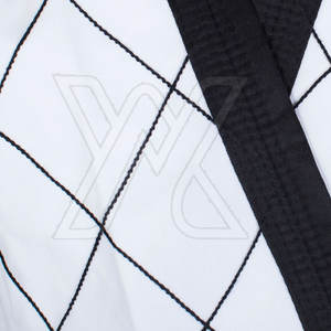 Uniforme de Taekwondo vierge uni pour hommes avec logo personnalisé uniforme d'arts martiaux Kimono de Jiu Jitsu Taekwondo - Product Image 6