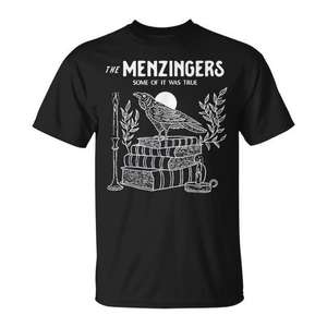 Camiseta The Menzingers Some Of It Was True, negra, unisex, talla M para adultos - Product Image 1