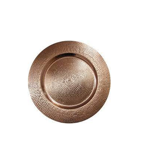 แผ่นชาร์จทองแดงขนาด13นิ้วแผ่นชาร์จสำหรับงานแต่งงานงานแฮนด์เมดสำหรับงานฝีมือธรรมชาติ - Product Image 1