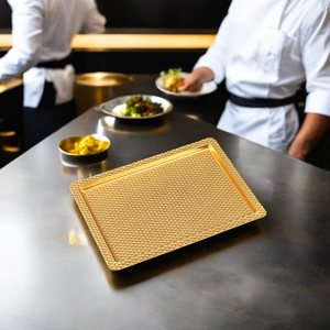 Les plus exigeants nouveauté rectangulaire snack/dessert plateau de service écologique stocké bureau à domicile - Product Image 5