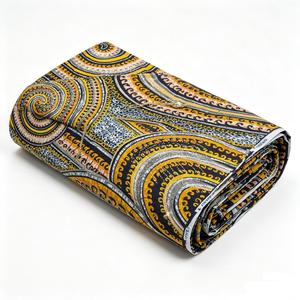 Tissu <span class=keywords><strong>pagne</strong></span> africain populaire <span class=keywords><strong>en</strong></span> cire avec décorations <span class=keywords><strong>en</strong></span> pierres <span class=keywords><strong>de</strong></span> cristal, 6 yards, tissu Ankara <span class=keywords><strong>en</strong></span> cire pour vêtements et pagnes pour femmes africaines - Product Image 3