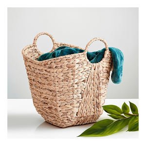 Cestas de almacenamiento ecológicas de Vietnam, organizador duradero hecho a mano para interiores de hoteles y decoración de lujo para el hogar-SB2025 - Product Image 1