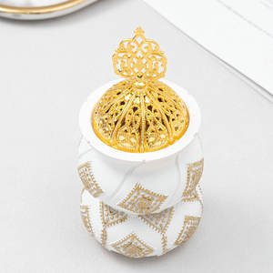 Quemador de incienso de resina de Ramadán, incensario Eid Bakhoor para bodas y festivales árabes, recién llegado - Product Image 1