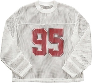 Maillot de sport décontracté en mesh, idéal pour les jeux en plein air, les séances d'entraînement et la routine quotidienne active - Product Image 1