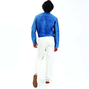 กางเกงชิโนผ้าฝ้ายสำหรับผู้ชายโลโก้และวัสดุตามสั่ง - Product Image 2